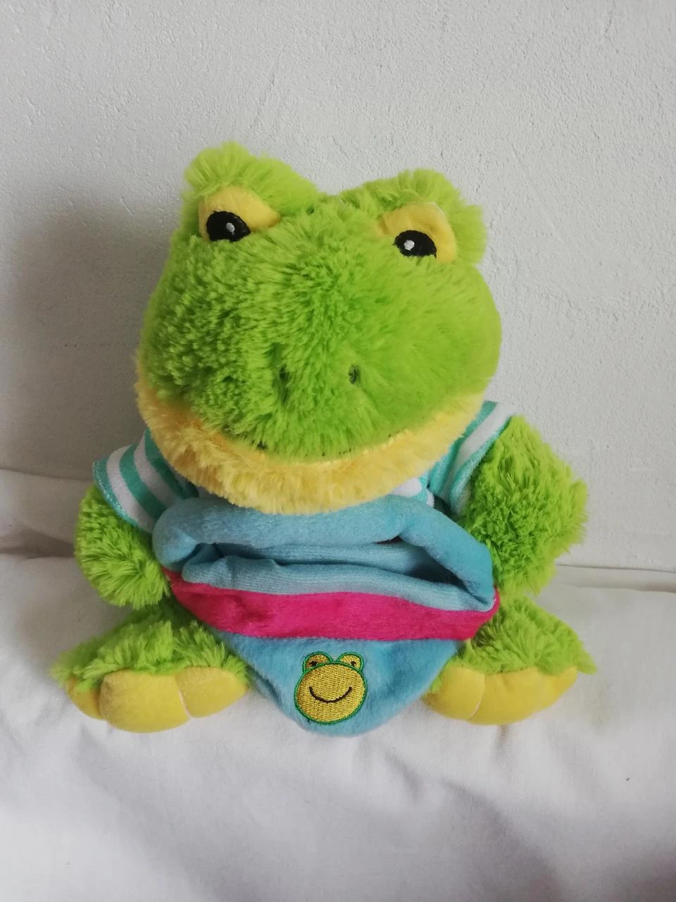 peluche grenouille